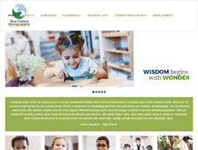 Tablet Screenshot of newcenturymontessoriacademy.com